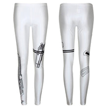 Women 3D Printed Leggings Stretchy Jeggings Pencil Pants Trousers Joggers 15 Patterns 1PY SM6