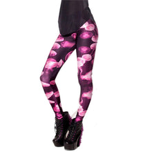 Women 3D Printed Leggings Stretchy Jeggings Pencil Pants Trousers Joggers 15 Patterns 1PY SM6