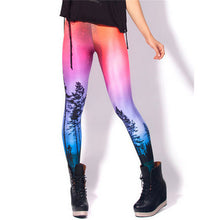 Women 3D Printed Leggings Stretchy Jeggings Pencil Pants Trousers Joggers 15 Patterns 1PY SM6