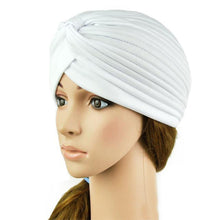 Indian Cap Pleated Headwrap Turban Stretchy Band Hats for Women Cloche Chemo Hijab Beanies  SM6