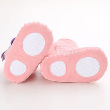 Infant Baby Boys Warm Boots Shoes Newborn Kids Crib Snow Soft Bottom Anti-slip Booties 0-18 Months Shoes SM6