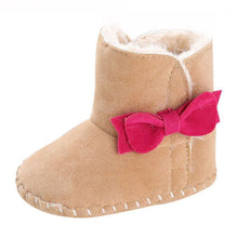 Infant Baby Boys Warm Boots Shoes Newborn Kids Crib Snow Soft Bottom Anti-slip Booties 0-18 Months Shoes SM6