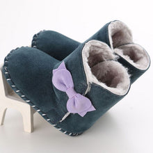 Infant Baby Boys Warm Boots Shoes Newborn Kids Crib Snow Soft Bottom Anti-slip Booties 0-18 Months Shoes SM6