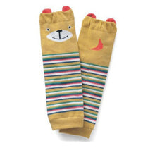 Infant Cute Baby Toddler Girls Boys Warm Leg Warmers Legging Striped Socks Cartoon PY SM6