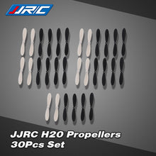 JJRC Original Spare Parts 30 pcs Black and White Blades H20 Propeller Set for RC Plane Quadcopter JJRC H20-07 Model SM6