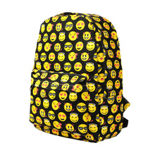 Kawaii Women Canvas Backpack Cute Smilies Print Large Capacity Student Bag Casual Shoulder Bag Girls Printing Mochila Sac A Dos SM6