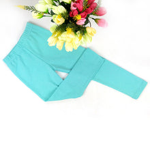 Kid Girls Solid Candy Color Warm Pants Children Tights Trousers Underpants SM6
