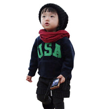 Kids Baby Boys Letter Printrd Hoodies Hooded Chunky Sweatshirt S Coat 2-6Y SM6