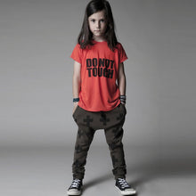 Kids Baby Unisex Cotton Cross Pattern Bottoms Harem Pants Boys Girls Punk Rock Trousers 2-6Years SM6