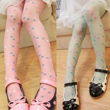Kids Girl Candy-Colored Silk Stockings Velvet Transparent Pantyhose Tights for Baby Girls 5-9Years SM6