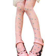 Kids Girl Candy-Colored Silk Stockings Velvet Transparent Pantyhose Tights for Baby Girls 5-9Years SM6