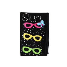 Kids Girls Eyeglasses Pattern Tights Stretch Pantyhose Baby Stockings 2-7Y SM6