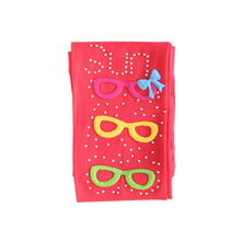 Kids Girls Eyeglasses Pattern Tights Stretch Pantyhose Baby Stockings 2-7Y SM6