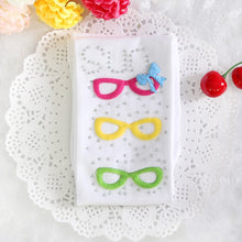 Kids Girls Eyeglasses Pattern Tights Stretch Pantyhose Baby Stockings 2-7Y SM6