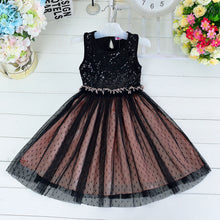 Kids Girls Tulle Dancing Tutu Dress Sequins Fancy Vest Puffy Dresses SM6
