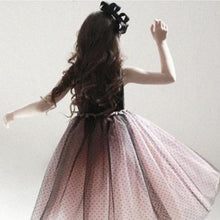 Kids Girls Tulle Dancing Tutu Dress Sequins Fancy Vest Puffy Dresses SM6