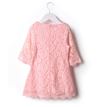 Kids Sweet Girls Baby Dress Clothing Girl Floral Flower Lace Party Dresses Children Clothes SM6