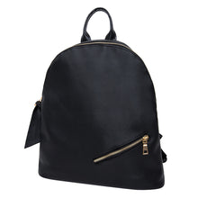 Korean Men Women Nylon Backpack Zipper Closure Large Capacity Solid Ruchsack Travel Student School Bag Black Laptop Bag SM6