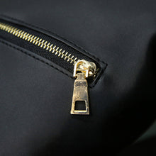 Korean Men Women Nylon Backpack Zipper Closure Large Capacity Solid Ruchsack Travel Student School Bag Black Laptop Bag SM6