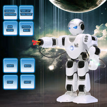 LE NENG TOYS K1 Intelligent Programmable Humaniod 24G Remote Control Robot with Shoot Music Dance Arm-swing Function SM6