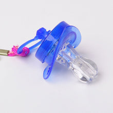 LED Flashing Baby Chupeta Pacifier Whistle Party Supplies Funny Toy Survival Tool Flash Glow Sticks Bar SM6