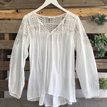 Lace Chiffon Tops Women Long Sleeve Shirt Blusa Feminina Shirt Shirt Tops Casual Solid V Neck  SM6