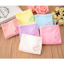 Ladies Cute Heart Shaped Panties Lovely Sexy Hollow Out Pink Underwear Women Low Waist Panties Cotton Briefs PY3 SM6