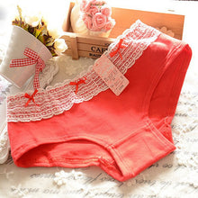 Ladies Women's Multi-color Bowknot Briefs Lace Panties Knickers Soft Underpants LY5 SM6
