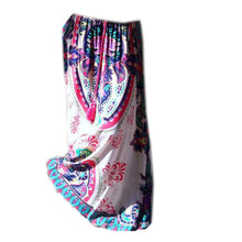 Lady Floral Print Maxi Elastic Waist Long Skirt Long Pleated Maxi Dress S-XL Women P16 SM6