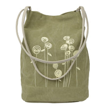 Lady Reusable Shoulder Bag Women Hasp Foldable Canvas Shopping Bag Floral Printing Tote Fresh Eco Large Capacity Folding Handbag SM6