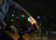 Led Running Cycling Jogging Bangles Bracelet Wrist Belt Wear-resistant Elaborate Waterproof Safety Wrist Belt SM6