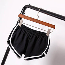 Leisure Women Cotton Sports Shorts Contrast Binding Side Split Elastic Waist Loose Casual Shorts Yo-Ga Short SM6