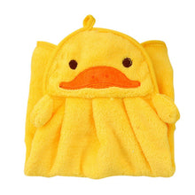 Lovely Cartoon Children Hand Dry Towel Kids Kitchen Bathroom Kid Soft Plush Fabric Hang Towels SM6