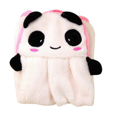 Lovely Cartoon Children Hand Dry Towel Kids Kitchen Bathroom Kid Soft Plush Fabric Hang Towels SM6