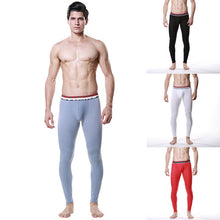 M-XL Fashion Men Modal Long Johns Breath Mesh Thermal Pants Trousers Underwear Leggings SM6