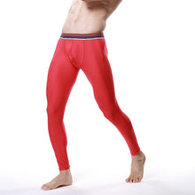 M-XL Fashion Men Modal Long Johns Breath Mesh Thermal Pants Trousers Underwear Leggings SM6