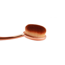 Make Up Oval Brushes Set Professional Beauty Toothbrush Foundation Power Eyebrow Eyeliner Lip Facial Makeup Brushes Tools LE2 SM6