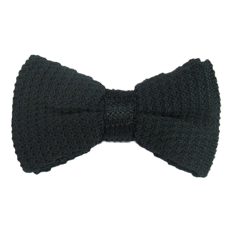Men Boy Tied Knit Bow Tuxedo Classic Clip On Necktie Jacquard Bow Tie Pre-Tied SM6