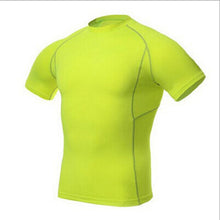 Men Compression Skin Under Base Layer Tops Tight Short Sleeve Jersey T-Shirt SM6