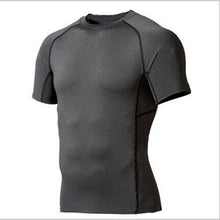 Men Compression Skin Under Base Layer Tops Tight Short Sleeve Jersey T-Shirt SM6