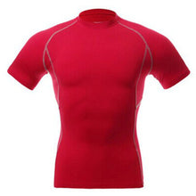 Men Compression Skin Under Base Layer Tops Tight Short Sleeve Jersey T-Shirt SM6