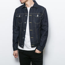 Men Denim Jackets Men Jackets and Coats Slim Fits Jacquard Youth Popular Casual SM6ack Denim Men Coats SM6