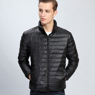 Men Down Jacket Men Warm Coats Men's Down Parkas Plus Size Jacket Coats Short Thick Overcoats SM6