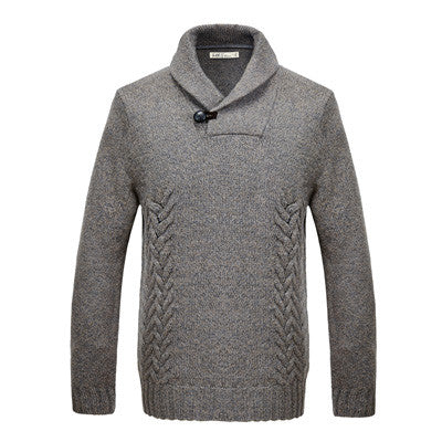 Men Sweater Casual Men's Pullovers Cotton Men Sweaters Slim Fits Plus Size Pullovers SM6