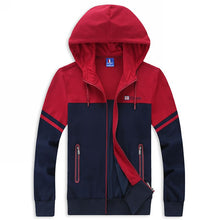 Men Hoodies Men Casual Hooded Men's Sweatshirts Zipper Street Sudaderas Men Plus Size 8XL SM6