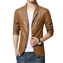 Men Leather Jackets Men's Jacket Outwear Men's Coats PU Jacket De Couro Coat Plus Size SM6