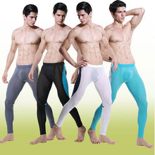 Men Modal Long Johns Mesh Thermal Pants Elastic Trousers Thermal Underwear Leggings M-XL SM6