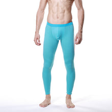 Men Modal Long Johns Mesh Thermal Pants Elastic Trousers Thermal Underwear Leggings M-XL SM6
