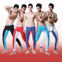 Men Modal Long Johns Warm Thermal Underwear Pants Elastic Trousers Bottoms Size M L XL SM6