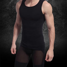 Men Muscle Fitted Body Shaper Boy Tight Stretch Vest Shirt Shapewear Casual Slimming Underwear  SM6